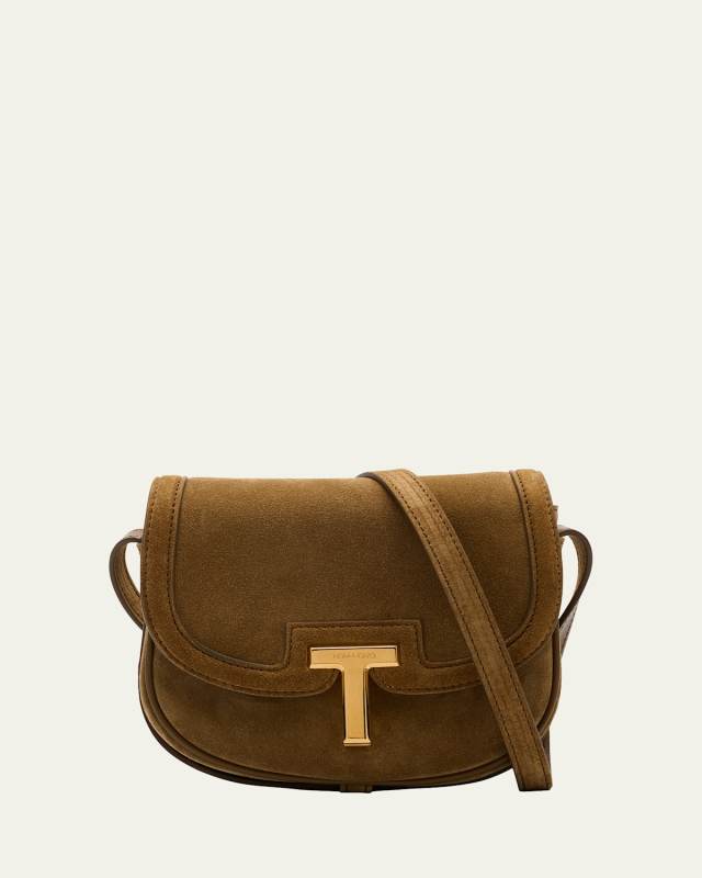 Wallis Mini Flap Shoulder Bag in Suede